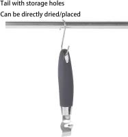 Pelador de Limón de 3 piezas, herramienta Manual para Pelar citricos, de Maple inoxidable, para cóceles, Limas y naranjas, utensilios de cocina. - details 3