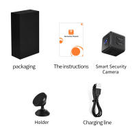 Cámara De Seguridad Inteligente 1080P Para El Hogar Con Visión Nocturna Y Soporte De Almacenamiento 4-64GB Mini Webcam Multifuncional - details 6