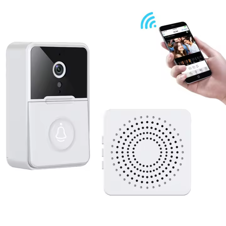 Cámara De Video Portero Inalámbrico X3 pro Exterior Impermeable Con Visión Para Seguridad Smart WiFi Portero Con Cámara - 1