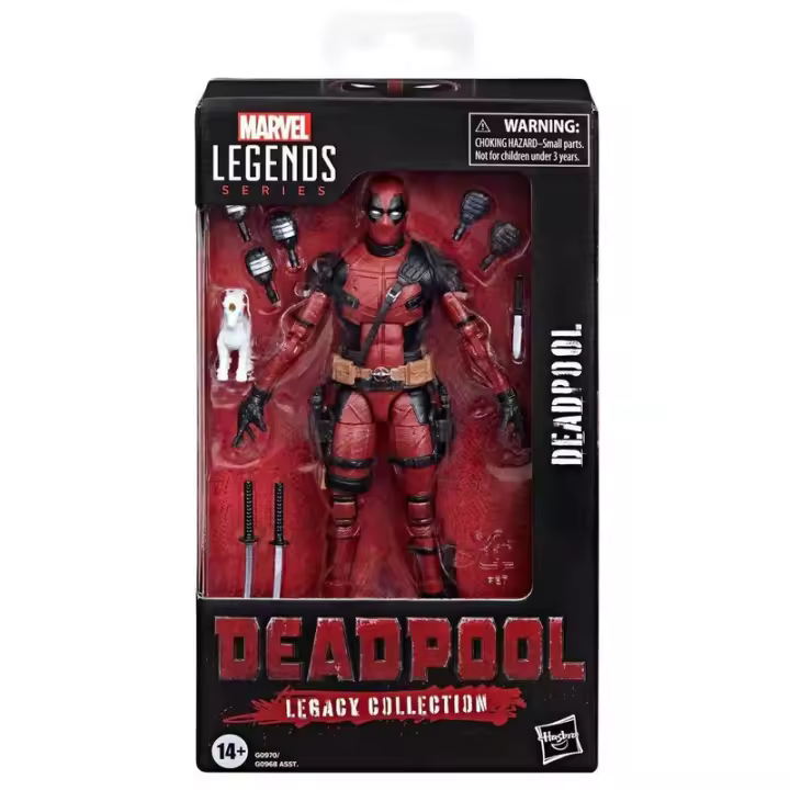 Figura De Acción Wolverine Deadpool X-Men Serie Legendaria Modelo Colección Juguete Regalo Wade Winston Wilson Articulación Móvil - 1