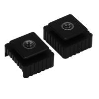 Adaptador de montaje de zapata para Flash de 2 piezas, rosca de 1/4 pulgadas para trípode de soporte de luz de estudio - details 1