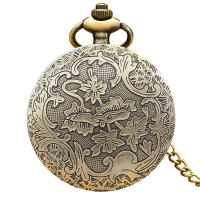 Reloj De Bolsillo Cuarzo Bronce Vintage Para Hombres Y Mujeres Regalo De Coleccionista Del Lugar Turístico Fuzi Temple En Nanjing China - details 6