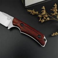 Cuchillo De Caza Fijo BM 15002 15017 Alta Dureza Hoja De Acero S30V Mango De Madera Herramienta Táctica De Sobrevivencia Portátil Para Exteriores - details 11