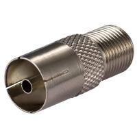 Banner - Adaptador antena F hembra a coaxial hembra