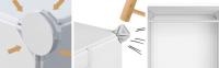 XOKOTAKI Armario Modular, Estantería de Módulos, Organizador Modular de Ropa Ropero para Hogar, Estante de Almacenamiento para Dormitorio - details 1