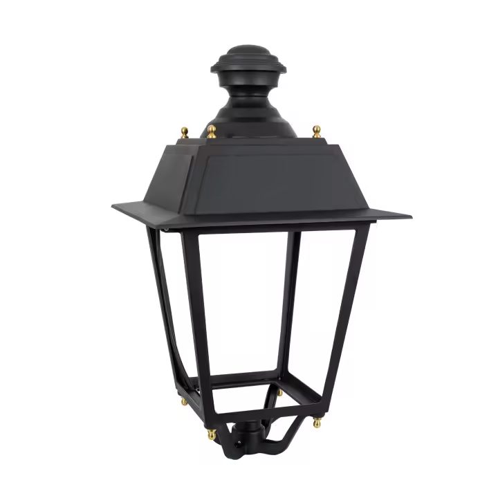 Ledkia Farola LED 40W Villa LUMILEDS PHILIPS Xitanium Regulable 1-10V  2700K Asimétrica 140ºx60º Blanco Cálido - 1