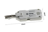 Kit De Herramientas Para Enchufes KRONE De Alta Calidad Con Sensor Para Red Ethernet LAN Teléfono Telecomunicaciones RJ45 RJ11 Cable De Red - details 1