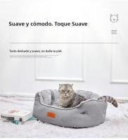 Sofá Para Mascotas Invierno Cálido De Peluche No Eslipiente Desmontable Y Lavable Para Perro Y Gato Mueble Cómodo De Plush - details 5