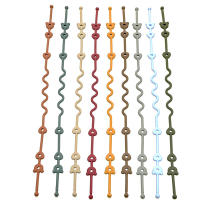 Cadena Anticaída De Biberón De Silicona Para Bebés Juguete De Mordedor Anti-Perdida Para Niños De 1 a 6 Años - details 2