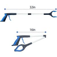 Extensor De Mano Plegable Para Recoger Basura Herramientas Colapsables Para Recoger Litter Cogedor De Basura Longitudinal Adecuado Para Ancianos Y Personas Con Discapacidades - details 1