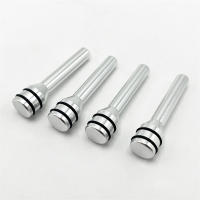 Juego De 4 Piezas De Palancas De Cerradura Para Puertas De Coche Universal Aluminio 49mm Seguridad Antipinchazos Para Automóvil - details 6