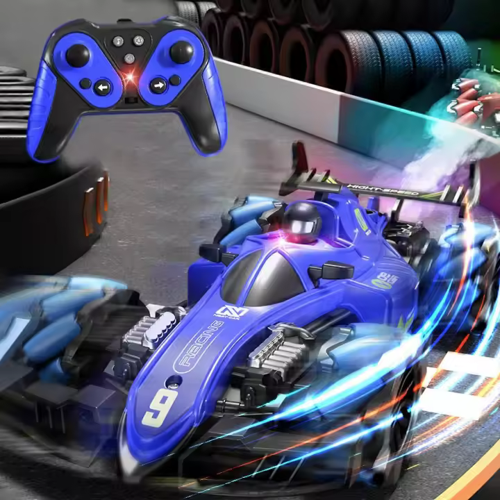 Coche de control remoto de juguete RC 1:18 Escala de gran tamaño con tracción en las Cuatro RuedasEléctrico 2,4G Coche de pulverización, Coche de Carreras adoptado para adultos y niños, Niños - 1