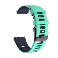 Correa De Silicona De Doble Color 22mm Para Reloj Amazfit GTR 4 3 2 Pulsera De Larga Duración Con Cierre Rápido Compatible Con Relojes De 47mm - details 4