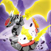 Bloques De Construcción De Transformación Animal 4en1 Para Niños Juguetes De Mecha Modelo Regalo De Cumpleaños Ideal Para Edad 6-12 - details 2