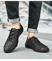 Zapatos De Verano Para Hombre Tamaños Grandes Casual Comodidad Baja Suela Suave Transpirable Deporte Cuero Sintético Bota Plana - details 28