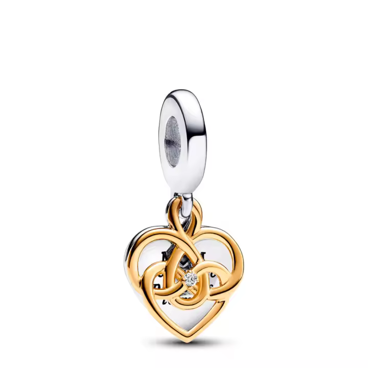 Pandora  Charm Colgante Doble en plata de ley Gr 763237C01 , para Mujer - 1