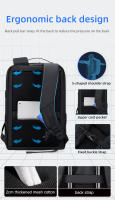 Bolsa De Viaje Exterior Ligera FENRUIEN 2022 Verano Multi-compartimento Gran Capacidad Carga Impermeable Para Portátil De 15.6 Pulgadas Para Hombres - details 12