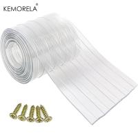 KEMORELA Puerta De Casa Para Mascotas Cortinas De Puerta Para Perro Reemplazo De Tiras De Plástico Y Vinilo Para DIY Puerta Para Perro O Gato Flap De PVC Transparente - details 0