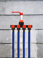 Divisoria De Válvula 3/4" Conector Para Riega Distribuidor 4 Caminos Divisores De Tubo Para Conectores De Agua Y Taps - details 6