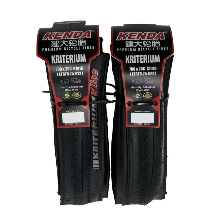 2PCS Neumáticos De Bicicleta KENDA KRITERIUM (K1018) 700x23c 700x25c NEUMÁTICO DE CARREtera Plegable Para Bicicletas De Carril - 1