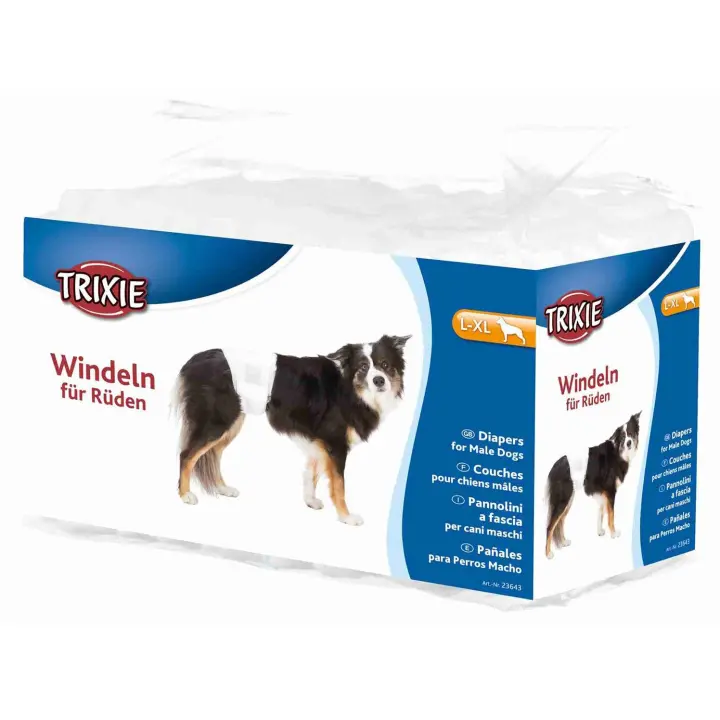 Trixie Pañales para Perros Machos Ultra Absorbentes - 1