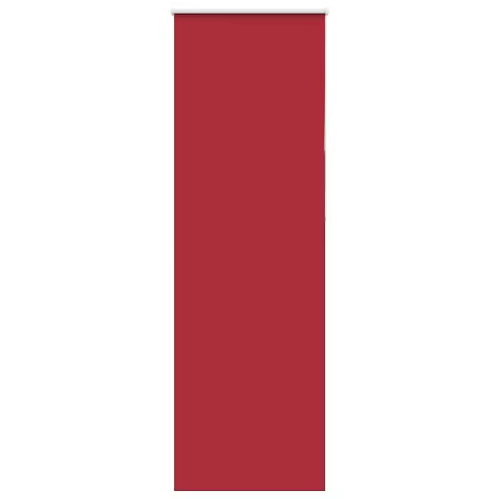 Estor Enrollable Opaco Rojo 80x230 cm Tela Ancho 75,7 cm - 1