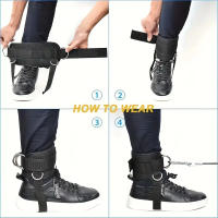 Accesorios De Entrenamiento De Fuerza Para Piernas One Piece Deporte Fitness Estiramiento De Tobillo Con Hebilla Doble Anillo Para Hombres Y Mujeres - details 6