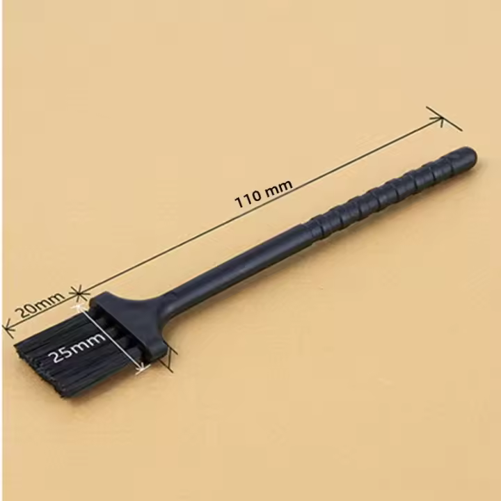 Cepillo Pequeño Para Limpieza De Teclado Y Afeitadora De Negro Nylon Y Plástico Herramienta Eco-amigable Para El Hogar - 1