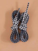 1 Par De Laces De Bird Grid Personalizados Para Hombres Y Mujeres Adecuados Para Deportes Y Múltiples Tipos De Zapatos - details 7