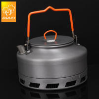 Tetera De Viaje Ultraligera Para Camping Y Senderismo 1.1L/1.6L Calentamiento Rápido Sin Desmontaje Material De Aluminio - details 1