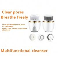 Limpiafaccia Eléctrico Impermeable Con 3 Cabezas Y 2 Modos Limpieza Exfoliante Y Masaje Belleza Electrodomésticos Para Cuidado Facial - details 9
