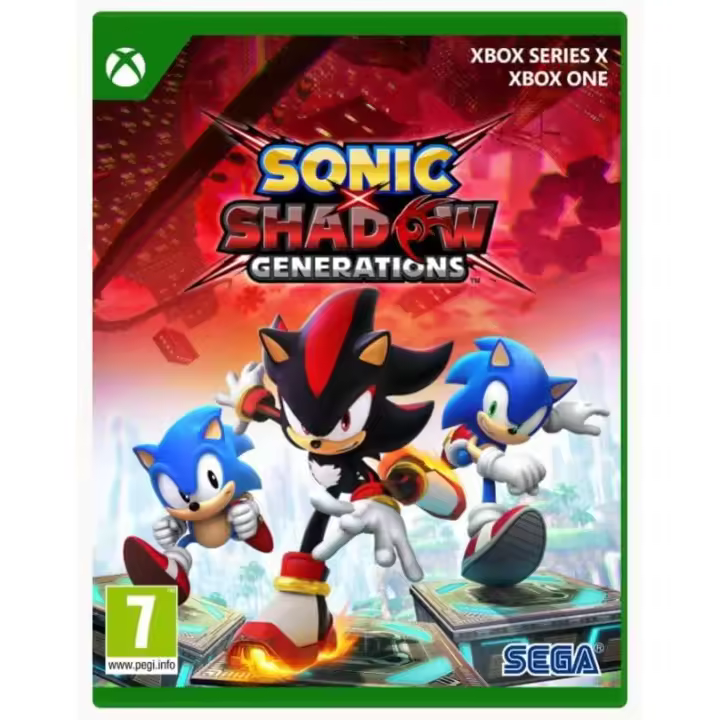 SONIC X SHADOW GENERATIONS XBOX ONE SERIES X PAL ESPAÑA NUEVO FISICO ESPAÑOL PRECINTADO - Videotec - 1