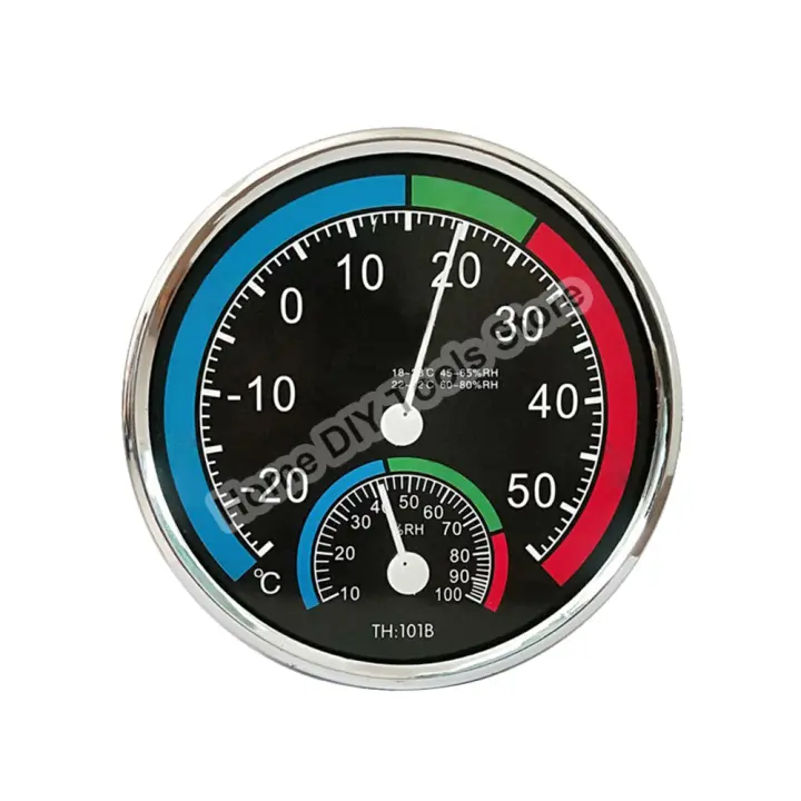 Termómetro Y Higrómetro Pointer 2 En 1 Para Interior Y Exterior Medidor De Temperatura Y Humedad Digital Pared Y Escritorio - 1