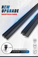 Limpia Parabrisas De Coche 6mm Láminas De Recambio Para Limpia Parabrisas Universal En Goma Adecuado Para Coches Sin Marco - details 0