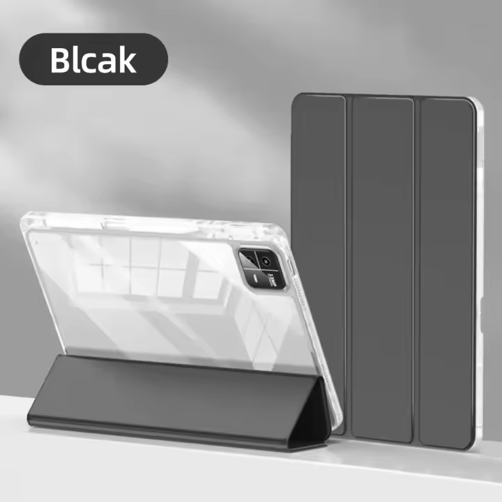 Funda Protectora Transparente Para Xiaomi Pad 7 pro 11.2 Pulgadas Mi Pad 6 5 pro 11 Pulgadas Redmi Poco Pad pro 12.1 Con Porta Bolígrafo Soporte De Despierto/Sueño - 1