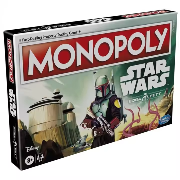 Hasbro Monopoly Boba Fett - Juego de Mesa de Star Wars - 1