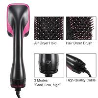 Cepillo alisador de pelo iónico de cerámica，Cepillo Secador Rizador Alisador Y Volumen EléCtrico 1000 W, Cepillos Alisadores Cabello, Cepillos Rizadores, Cepillos Moldeadores Cabello, Cepillo Secador Cabello Gran TamañO - details 5