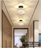 Lámpara De Techo Moderna Y Lujo Con Cristal Para Pasillo Sencillo Entrada Sala De Estar Iluminación Interior Lámpara Colgante Para Balcón - details 3