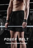 2Pcs Cinturón De Ejercicio Antideslizante Para Peso Muerto Y Tirantes De Agarre Fitness Silicona Resistente Al Desgaste Para Gimnasio Y Ejercicios Con Mancuernas - details 0