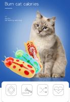 Juguete Electrónico Divertido Para Gatos Con Sabor a Hierba Catnip Mini Robot Insecto Con Vibración Y Tunnel Automático Operado Con Batería Cobaya Mariposa - details 0