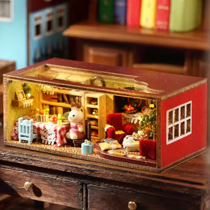 Juguetes De Puzzle 3D Creativos Para Niños Modelos De Montaje Hechos a Mano Para Niñas Y Niños Adolescentes Y Adultos Regalos De Cumpleaños Para Edad 12+ - 1