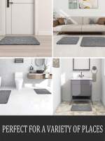 Alfombra baño, alfombra super absorbente hogar, alfombra bonita, alfombra para casa moderna, alfombra hogar 40 x 60 cm - details 2