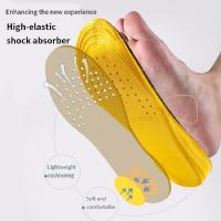 Almohadillas De Aumento De Altura Invisible Para Hombres Y Mujeres Antideslizantes Absorbentes De Choque Transpirables Para Cuidado De Los Pies Color Amarillo - details 3
