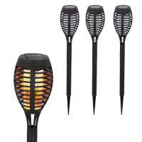 Pack 4 Estaca solar efecto llama Aktive Tech - details 0