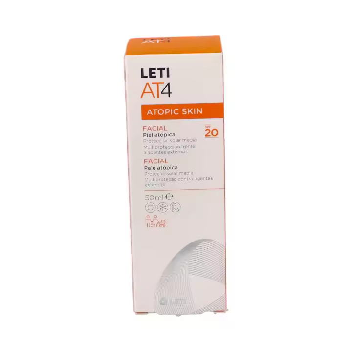 LETI AT-4 FACIAL CREMA SPF20 50ML PK - 1