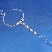 Pulsera De Túnel Bohemia Para Mujer Con Perlas Simuladas Y Diamantes Accesorios De Verano Para Playa Moda 2024 - details 2