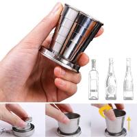 Taza Telescopio Plegable Portátil Para Viajes Y Exteriores De Acero Inoxidable Copo De Nieve Reutilizable - details 2