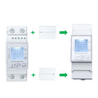 Medidor De Energía Inteligente Tuya ZigBee Fase Sola 80A En Rail Din Monitor De Potencia Voltaje Y Amperaje 110V 220V 50/60Hz Para Control Remoto Por App - details 12