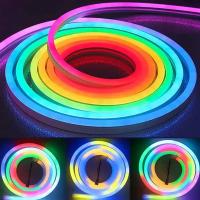 Tira De Lámparas LED Neón Con Silicona TUYA 5-24V 84LEDs/M Con Sincronización De Música RGBIC Dreamcolor Para Habitación - details 12