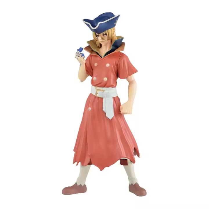 Banpresto Dr.stone Figure Of Stone World Ryusui Nanami & Senku Ishigami (A: Ryusui Nanami) 18 cm - 1
